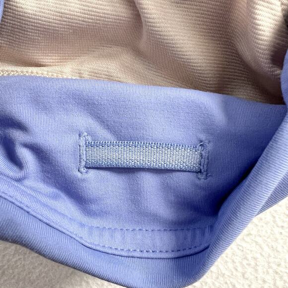 Lululemon Women Run Speed Shorts Wind Chill White Lullaby Ray Light Blue Print 6 - Picture 3 of 8